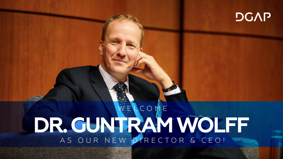 Guntram Wolff Is The New Director Of The German Council On Foreign ...